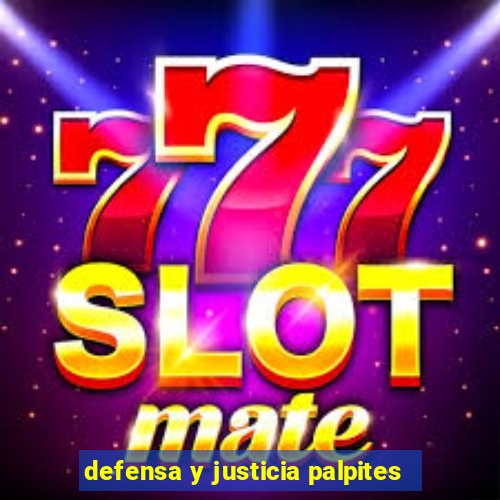 defensa y justicia palpites